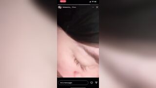La troia manda un video privato su instagram