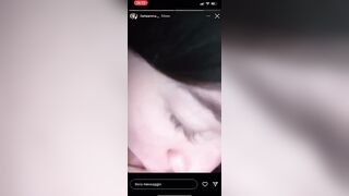 La troia manda un video privato su instagram