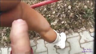 Giovane e bella biondina porcellina