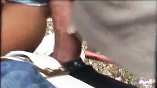 Giovane e bella biondina porcellina