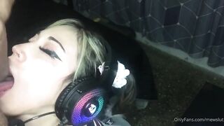 Mew puttana orientale sborrata in faccia