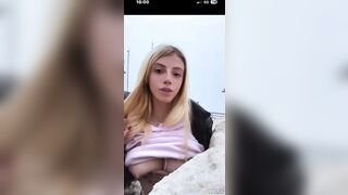 Virtual girlfriend manda un video al suo boy