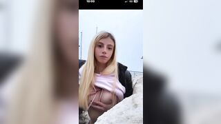 Virtual girlfriend manda un video al suo boy