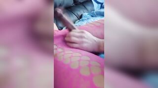 Puttana trans riceve la visita dell'idraulico