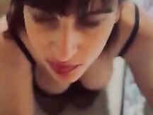 La voiglio tutta in bocca la tua sborra