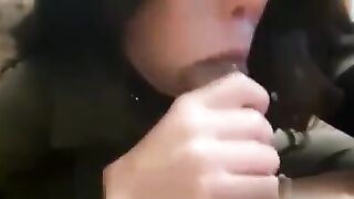 FIdanzata italiana beve tanta sborra