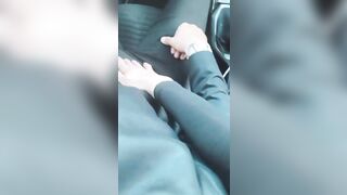 Trans italiana pronta a scopare col taxista