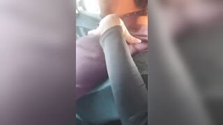 Trans italiana pronta a scopare col taxista