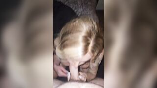 Pompino gola profonda per la puttana transex Noemi Blonde