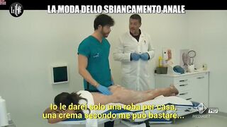 La pratica dello spiancamento anale alle Iene