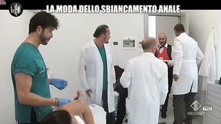 La pratica dello spiancamento anale alle Iene