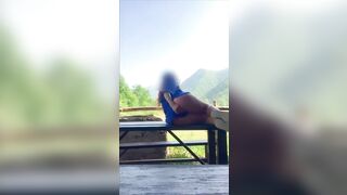 Porca salernitana si masturba outdoor