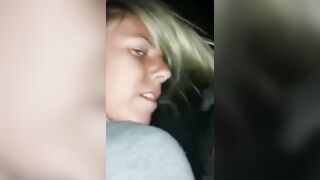 Porto mia moglie con l'auto dal porco