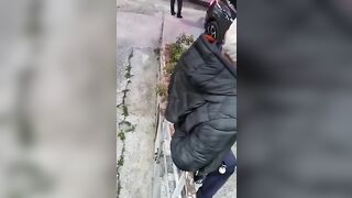 Mia moglie si sditaliana al parcheggio pubblico