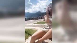 PRISCILLA SALERNO fa la zoccola per strada