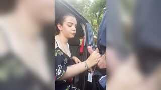 Pompino in macchina al mio Papino