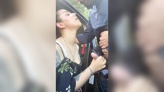 Pompino in macchina al mio Papino