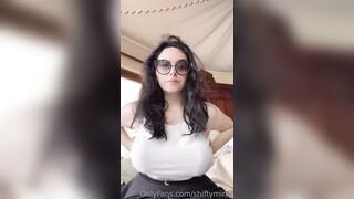 Shitfymine bellissima tettona italiana di OF