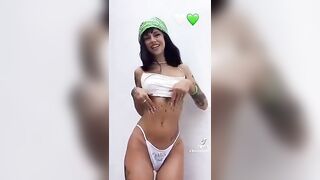 Shanti davvero troia sexy su Tiktok