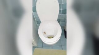 La mia donna piscia sul water prima di trombare con me