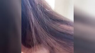 Priscilla Salerno trombata sul balcone dal compagno