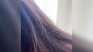 Priscilla Salerno trombata sul balcone dal compagno