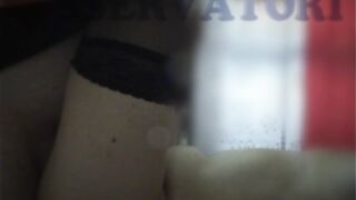 Rilassante scopata con l'osservatrice