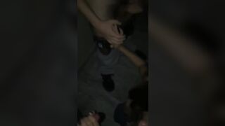 Spompina e si fa scopare da 3 cazzi