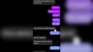 SESSO IN CHAT... UN PORCO MI SCOPA COME UNA GRAN TROIA!!