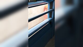 Altra parente spiata in doccia