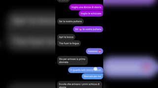 Fantasia erotica dove vengo scopata da troia in orgia