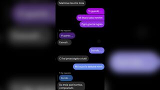 Fantasia erotica dove vengo scopata da troia in orgia