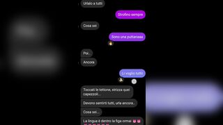 Fantasia erotica dove vengo scopata da troia in orgia