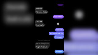 Anteprima del video: SESSO IN CHAT... MAIALE MI SCOPA FORTE DA GRAN PUTTANA