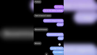 SESSO IN CHAT... MAIALE MI SCOPA FORTE DA GRAN PUTTANA