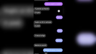 SESSO IN CHAT... MAIALE MI SCOPA FORTE DA GRAN PUTTANA