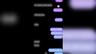 SESSO IN CHAT... MAIALE MI SCOPA FORTE DA GRAN PUTTANA