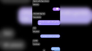 SESSO IN CHAT... MAIALE MI SCOPA FORTE DA GRAN PUTTANA