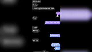 SESSO IN CHAT... MAIALE MI SCOPA FORTE DA GRAN PUTTANA