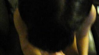 Nuda vogliosa con leccatina