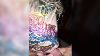 Moglie di Reggio Calabbria sborrata in bocca