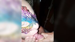 Moglie di Reggio Calabbria sborrata in bocca