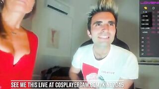 Coppia italiana che si mostra in webcam