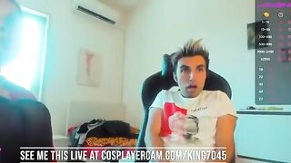 Coppia italiana che si mostra in webcam