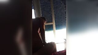 Scopata con fidanzata a smorzacandela