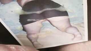 Il mio cum tribute per la mia amica Sara