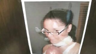 Cum tribute per la mia amica Nadia