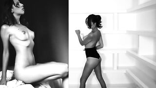 Simona Scalia modella italiana nuda