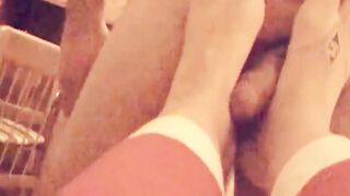 I piedi di quella zoccola di mia moglie