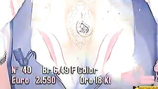 Joanna Golabek scollatura e upskirt